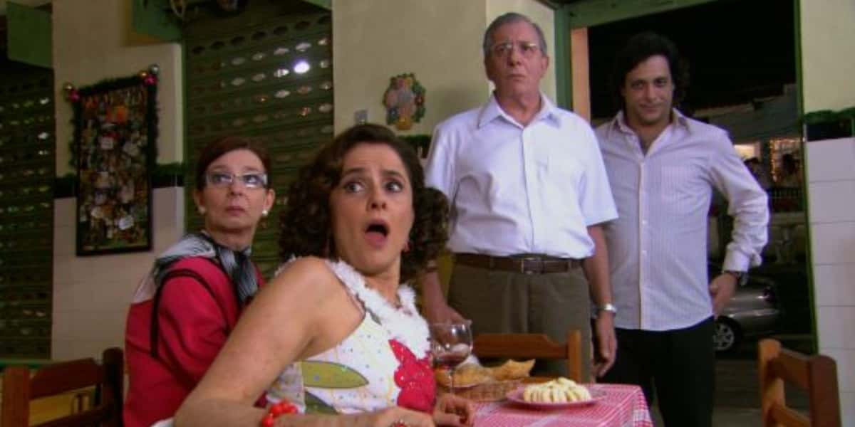 Parte do elenco da segunda versão de A Grande Família (Foto: Reprodução)