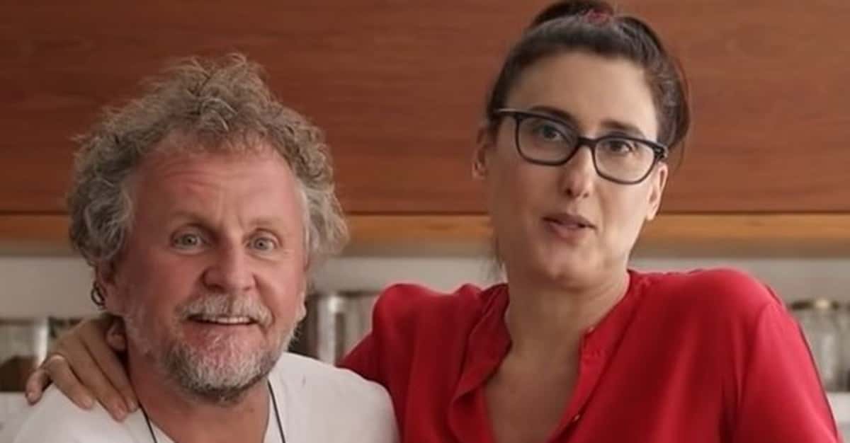 Paola Carosella e seu ex-marido (Reprodução)