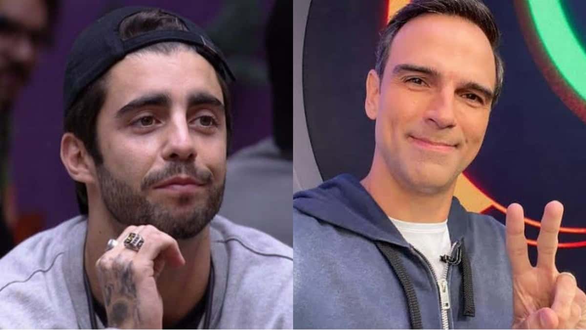 Tadeu Schmidt rasga elogios e demonstra favoritismo e torcida pessoal por Scooby no BBB22 (Montagem)
