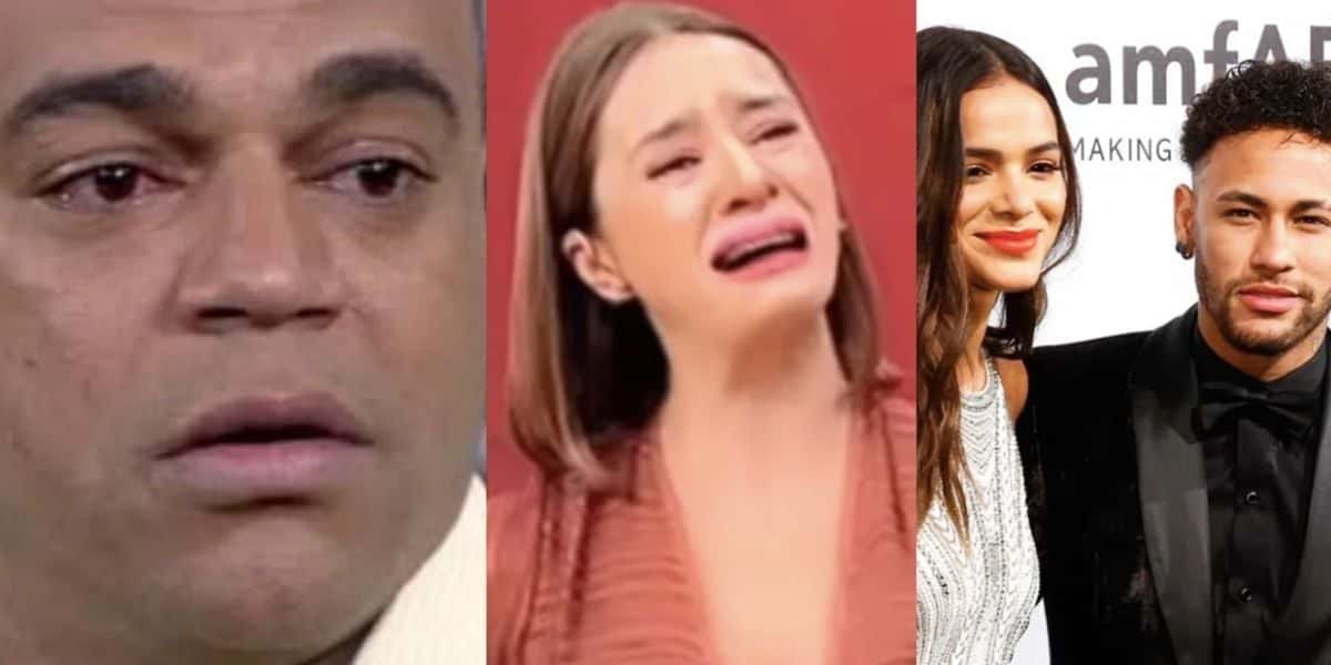 Denílson, Cátia Fonseca, Bruna Marquezine e Neymar (Reprodução)