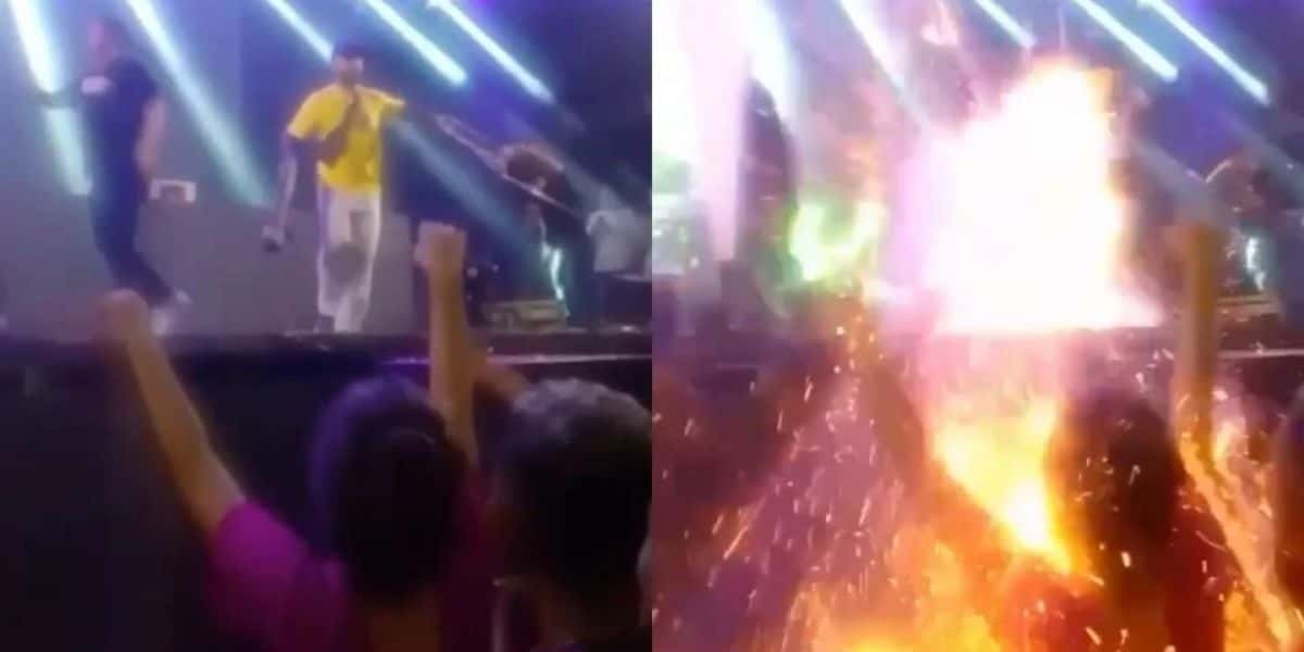 Felipe Amorim acidentou uma jovem em seu show