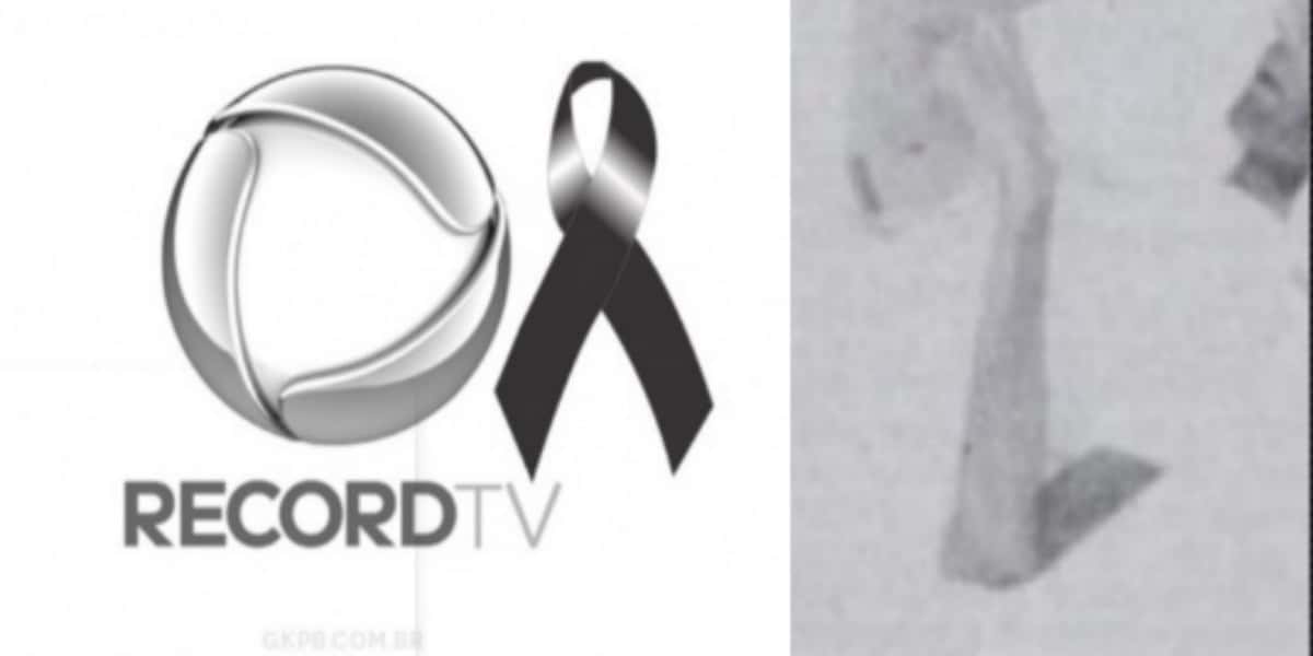 Apresentador da Record teve último foto antes da morte divulgada, assim como o cantor Cazuza e outros famosos (Imagem: Montagem/TV Foco)