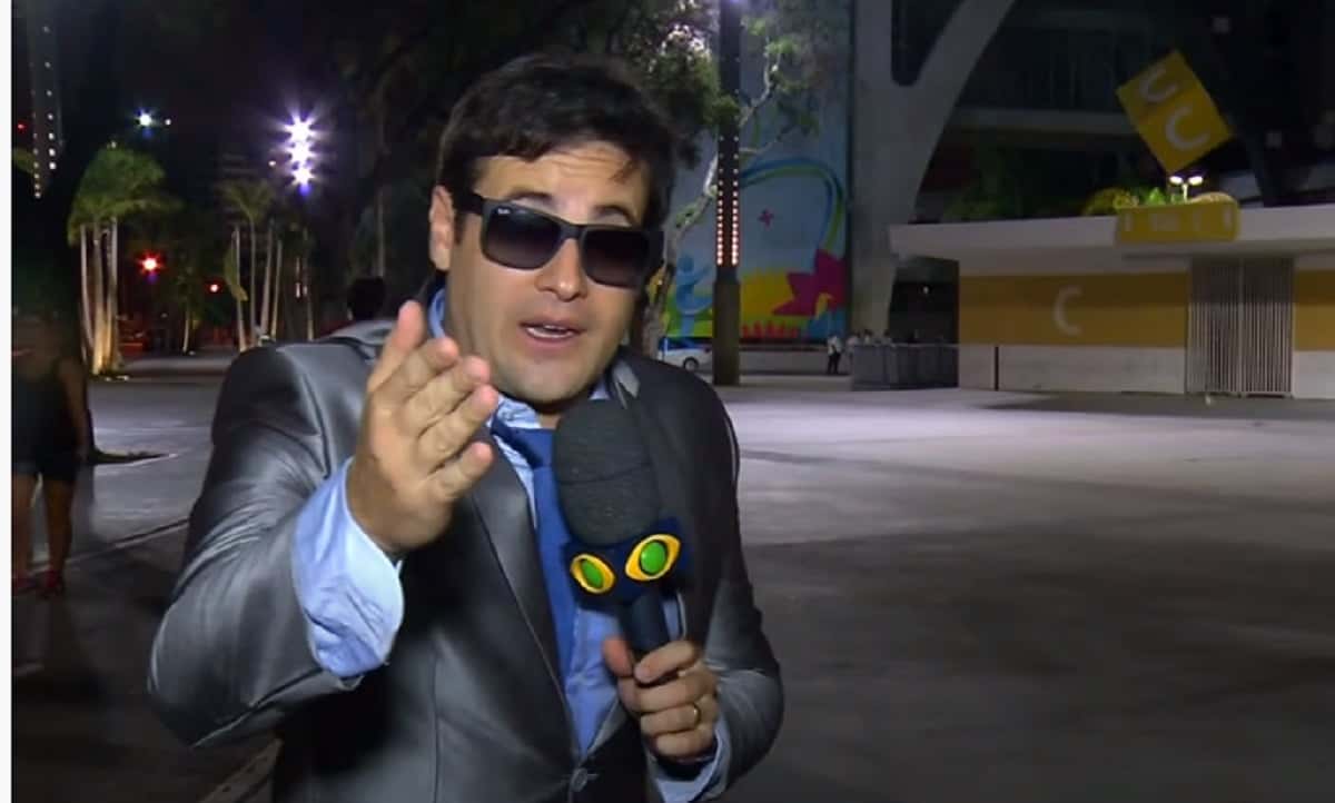 Repórter Vesgo quebrou o silêncio após anos de afastamento da TV e o fim do Pânico- Foto: Reprodução/Youtube