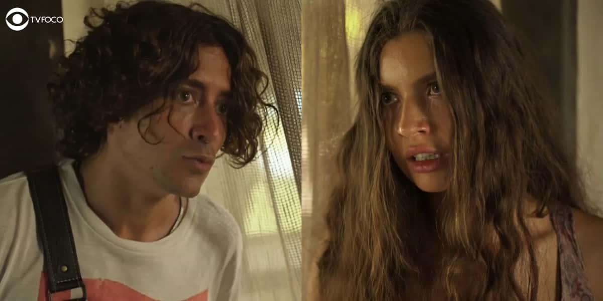 Juma e Jove na novela Pantanal (Foto: Montagem/Thais Teles/Globo/Reprodução)