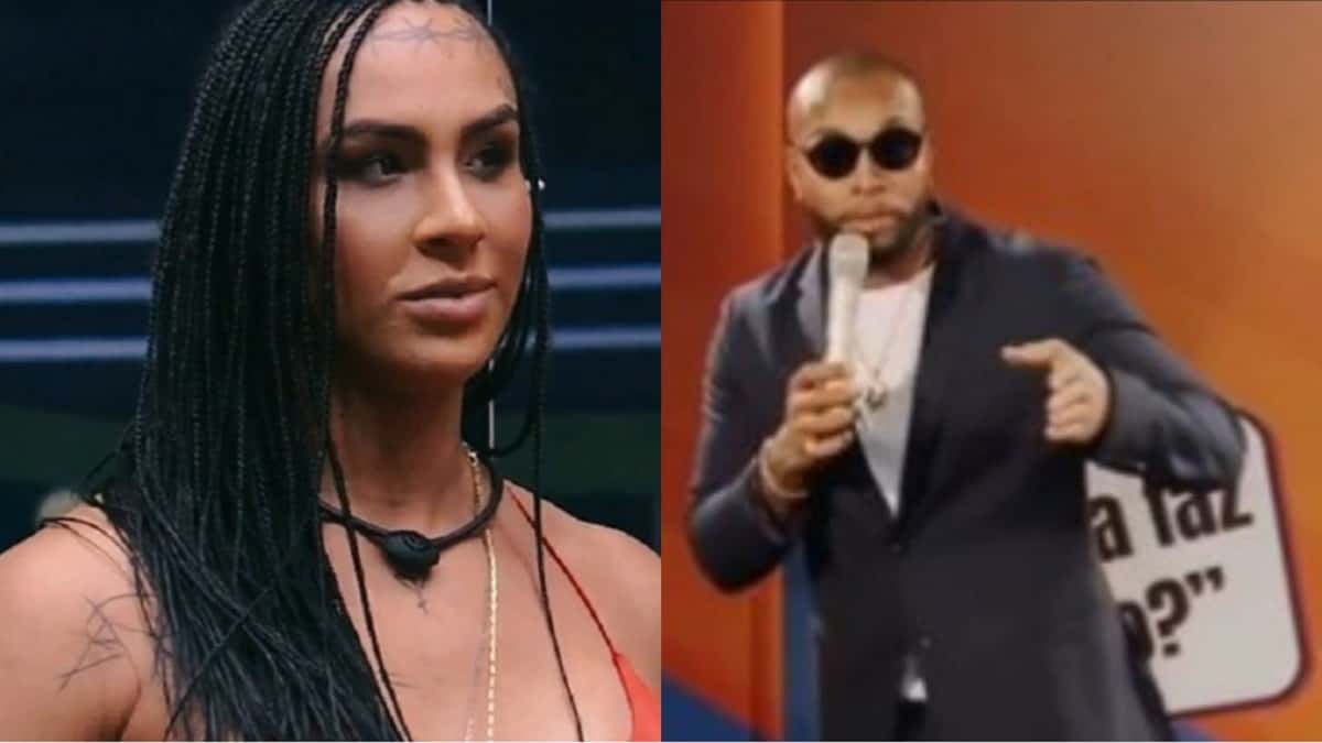 Linn Da Quebrada é algo de comentários preconceituosos e vexatórios de Nego Di (Montagem)