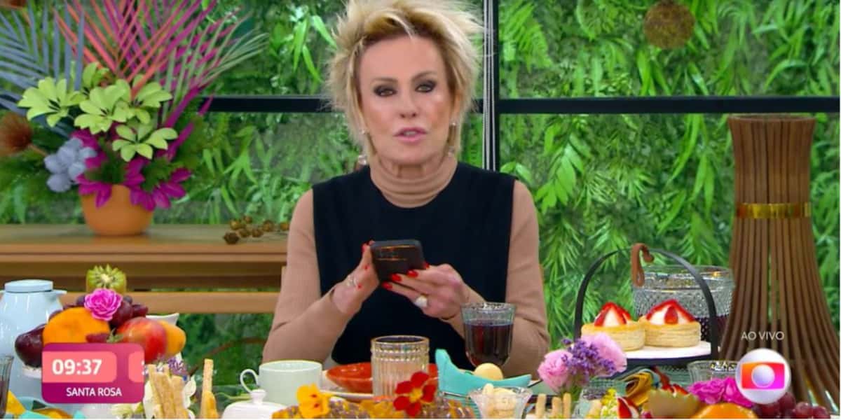 Ana Maria Braga falou sobre o caso Klara Castanho (Foto: Reprodução/TV Globo)