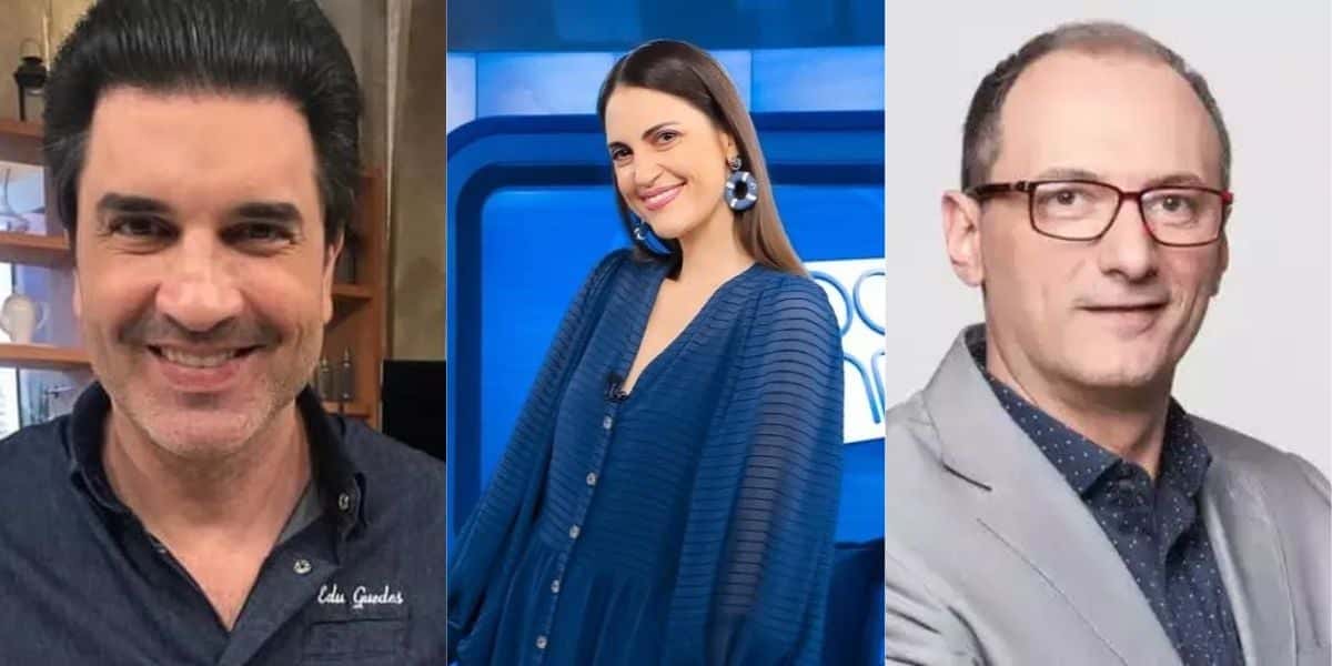 Edu Guedes, Britto Jr e Chris Flores