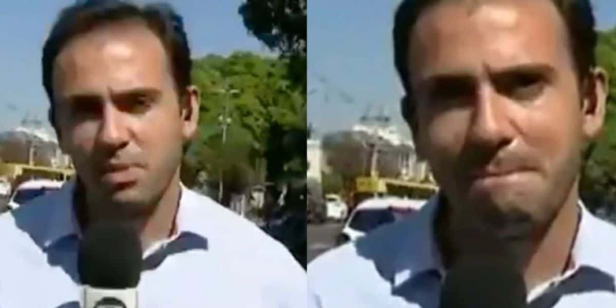 Jornalista da Globo comete gafe ao vivo e situação ganha grande repercussão nas redes sociais - Foto Reprodução