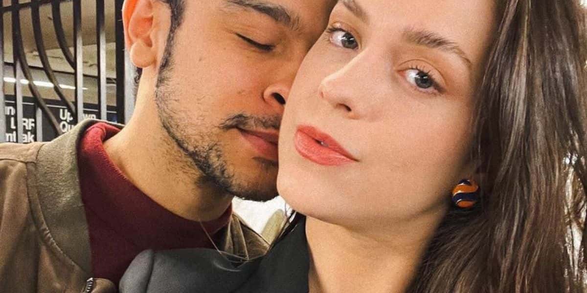 Sérgio Malheiros e a esposa, Sophia. (Foto: Reprodução / Internet)