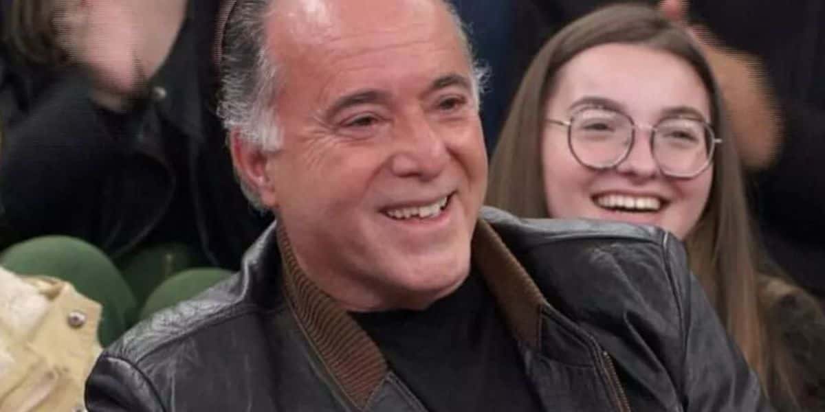 Tony Ramos encontrou Luciano Szafir após incêndio (Reprodução)