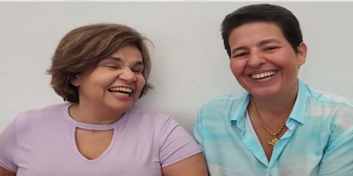 Claudia Rodrigues ao lado da companheira (foto: instagram)
