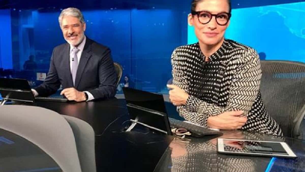 William Bonner e Renata Vasconcellos têm se ausentado da bancada do Jornal Nacional por conta de um projeto paralelo na Globo- Foto: Reprodução/Instagram