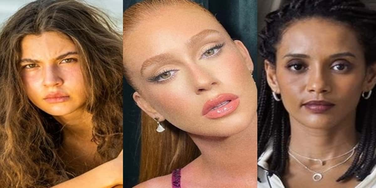 Alanis Guillen, Marina Ruy Barbosa e Taís Araújo (Foto: Montagem)