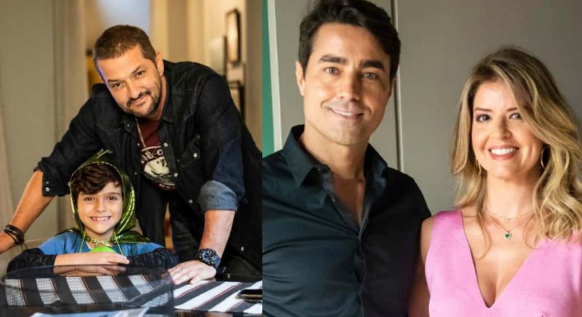 Para a decepção do pai, Chiquinho (Guilherme Tavares) se encantará por Danilo (Ricardo Pereira) em Cara e Coragem (Foto: Reprodução / Globo)