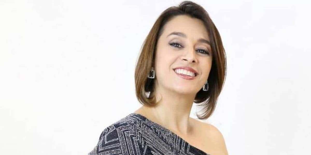 Catia Fonseca voltou para o Melhor da Tarde (Foto: Reprodução)