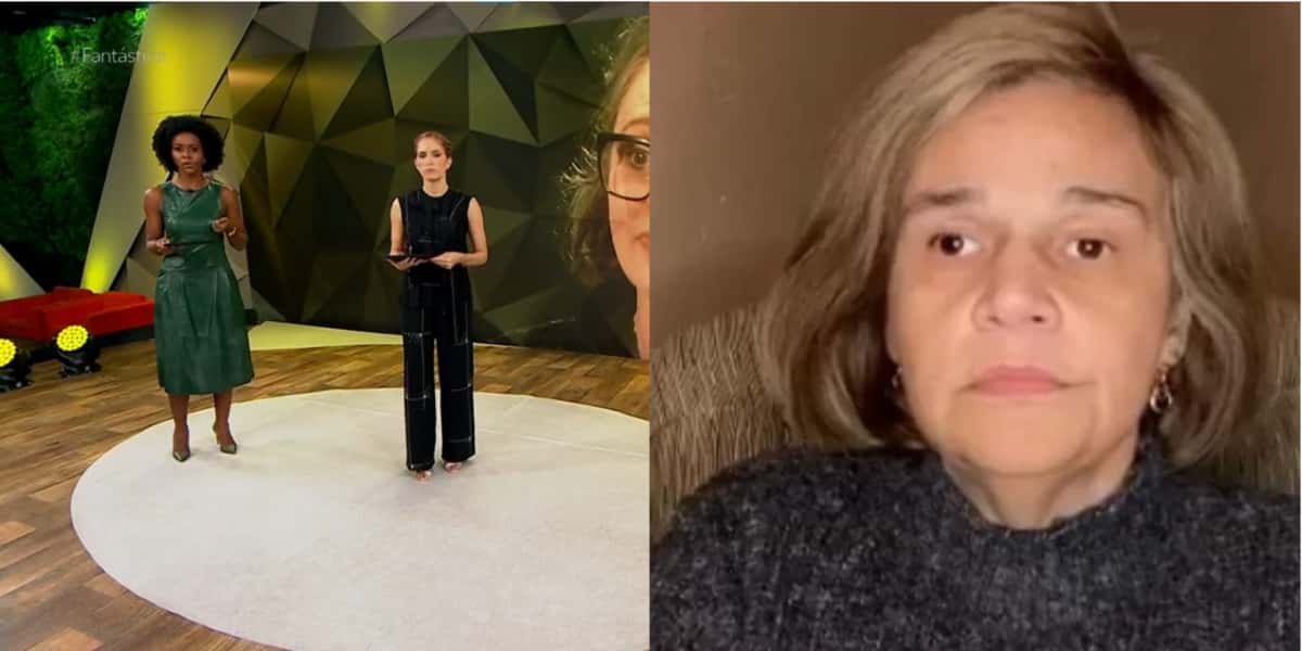 Claudia Rodrigues entra no Fantástico e manda recado - Foto: Reprodução