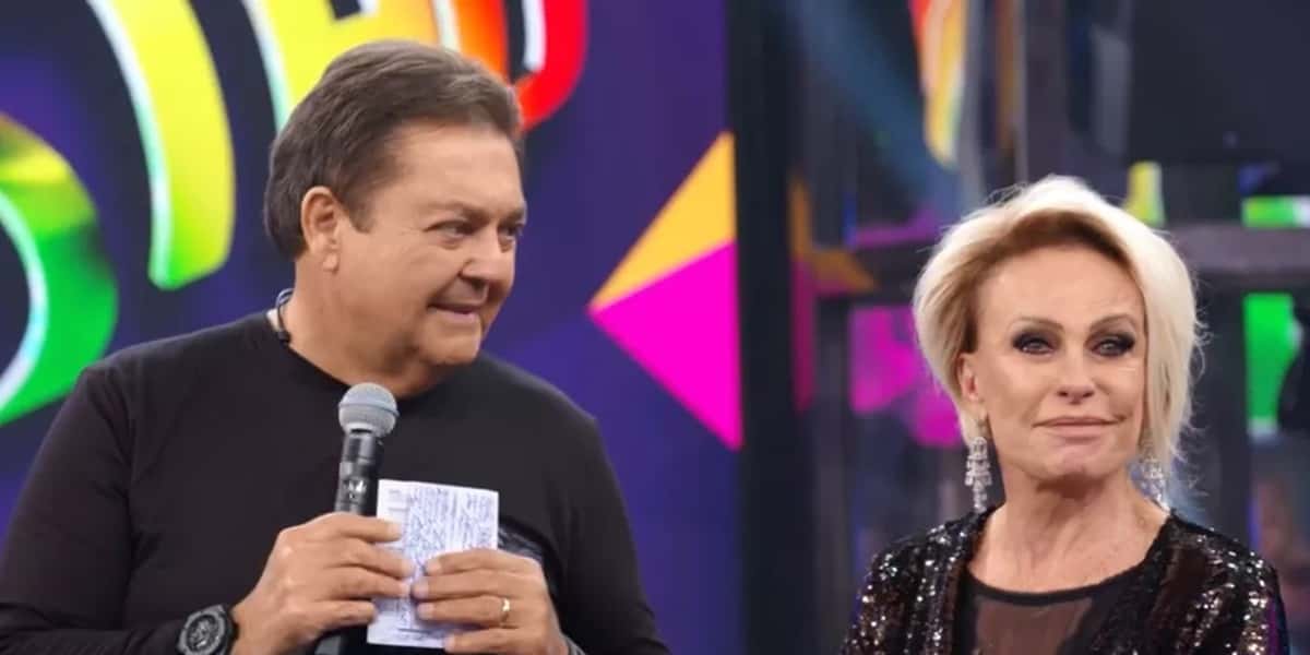 Faustão e Ana Maria Braga (Foto: Reprodução / TV Globo)