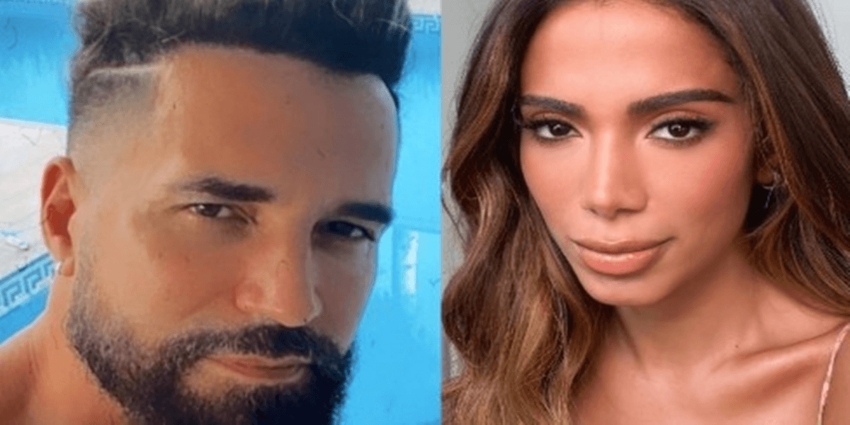 Latino e Anitta (Foto: Montagem)