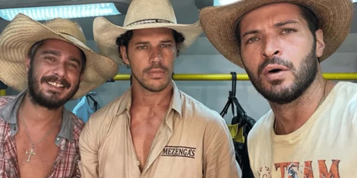 O elenco masculino de Pantanal (Foto: Reprodução / Instagram)