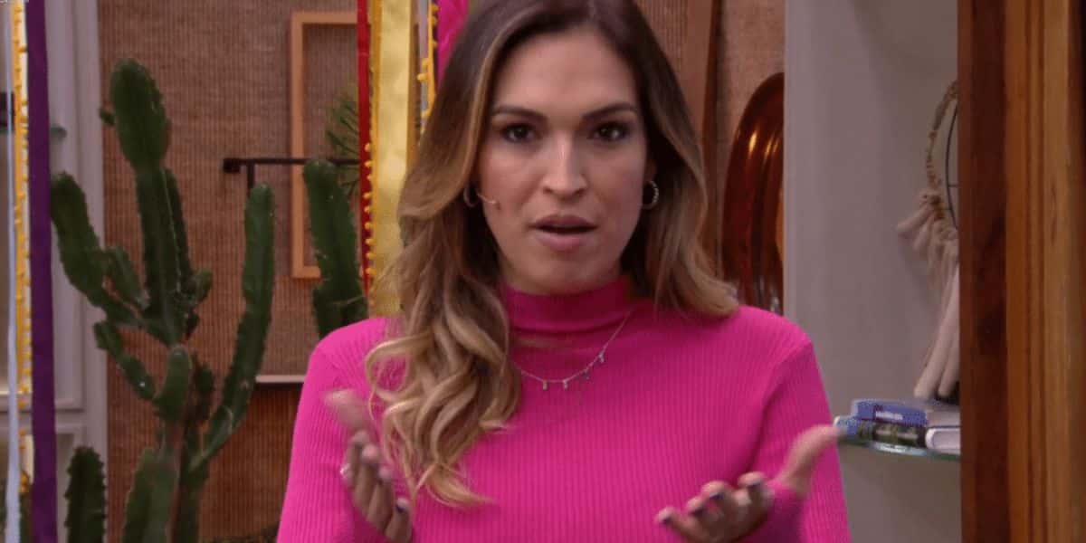 Talitha Morete no "É de Casa" (Foto: Reprodução/Globo)