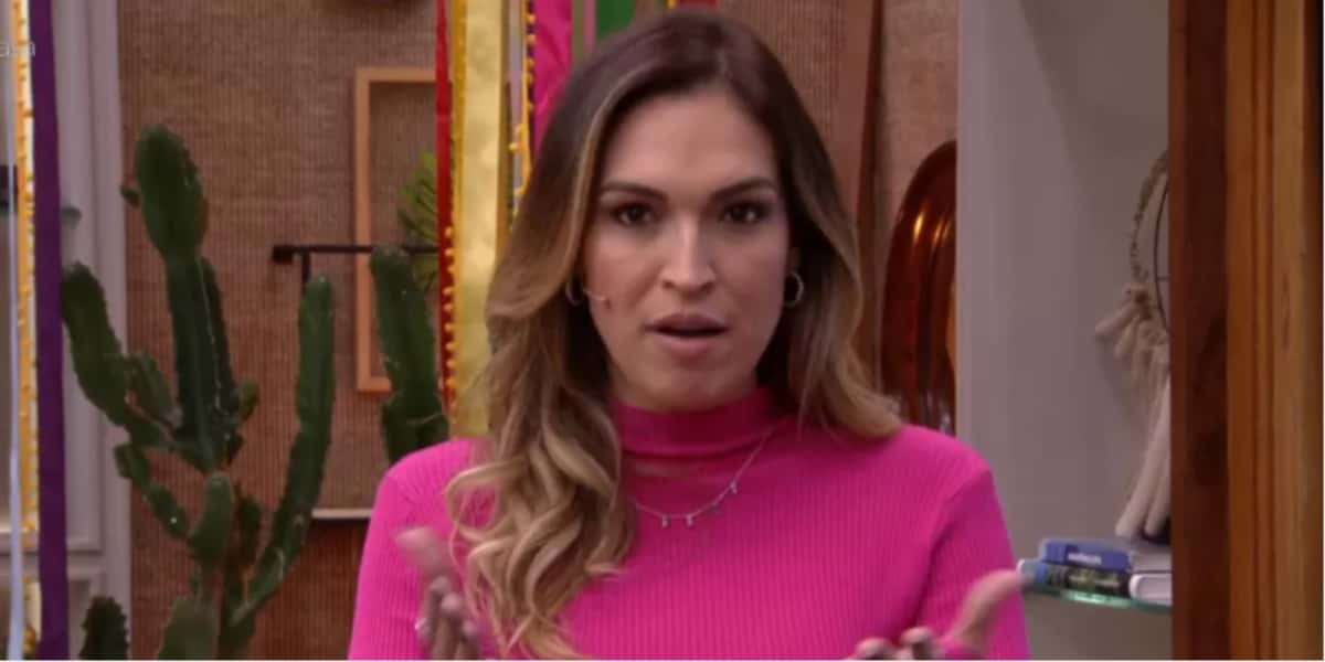 Talitha Morete no É De Casa (Foto: Reprodução)