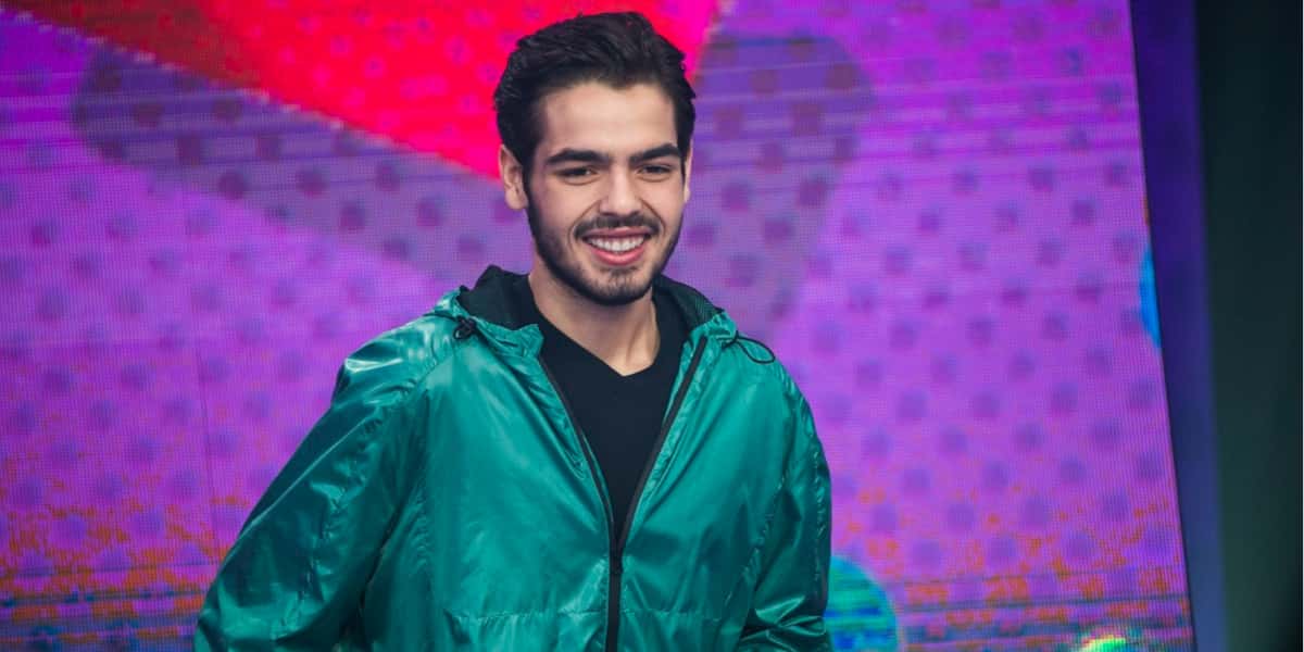 João Guilherme Silva no "Faustão na Band" (Foto: Divulgação/Band)
