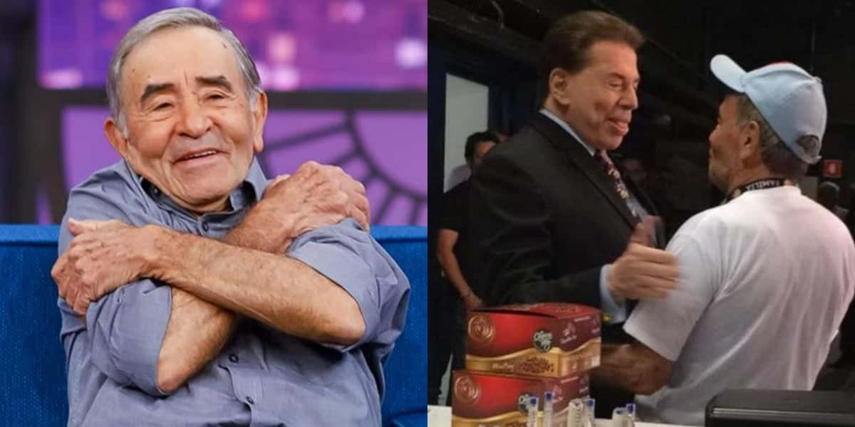 Ivo Holanda e Silvio Santos (Foto: Divulgação/SBT/Reprodução/Twitter)