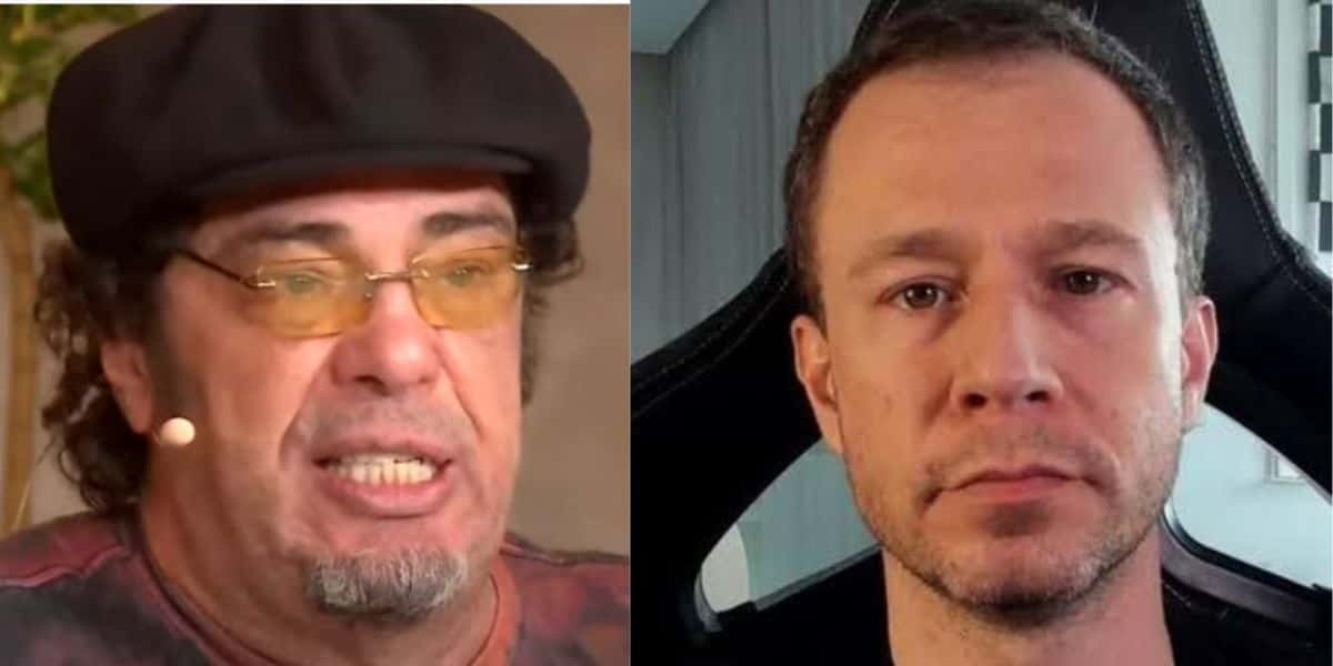 CasaGrande comenta situações que passou com Tiago Leifert (Reprodução: Montagem TV Foco)