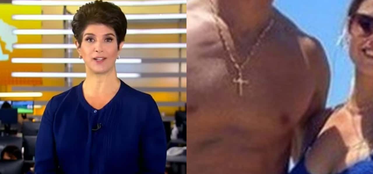 Mariana Godoy abriu o Fala Brasil com a notícia sobre o sequestro de um famoso e sua esposa na Record- Foto: Montagem/TV Foco