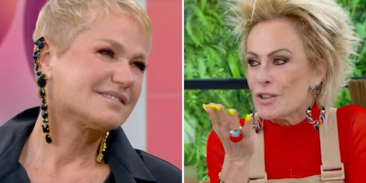 Xuxa e Ana Maria Braga são amigas de longa data (Imagem: Montagem)