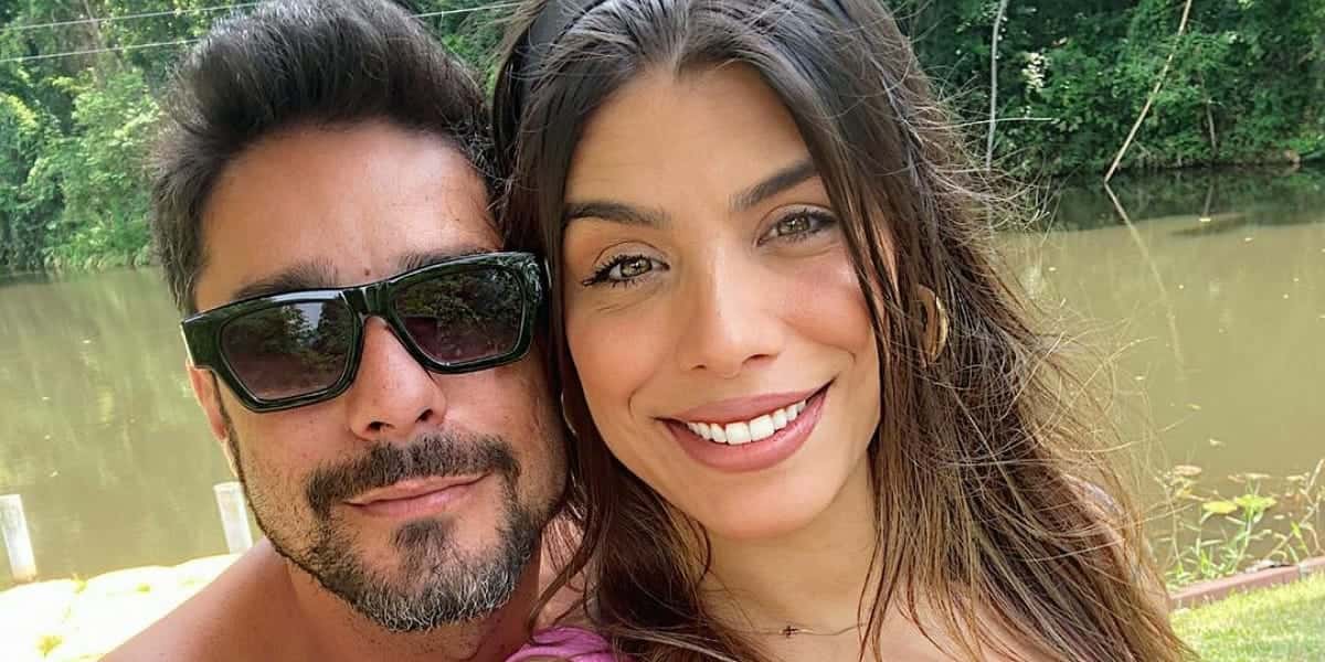Ex-BBBs Fran e Diego Grossi anunciam término (Foto: Reprodução)