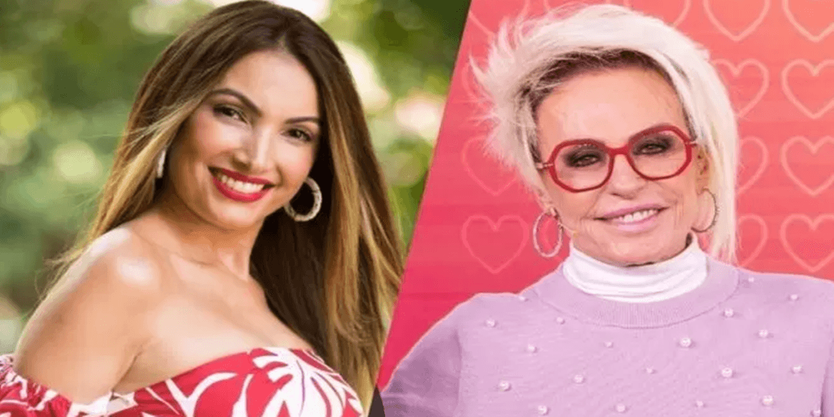 Patrícia Poeta e Ana Maria (Foto: Montagem)