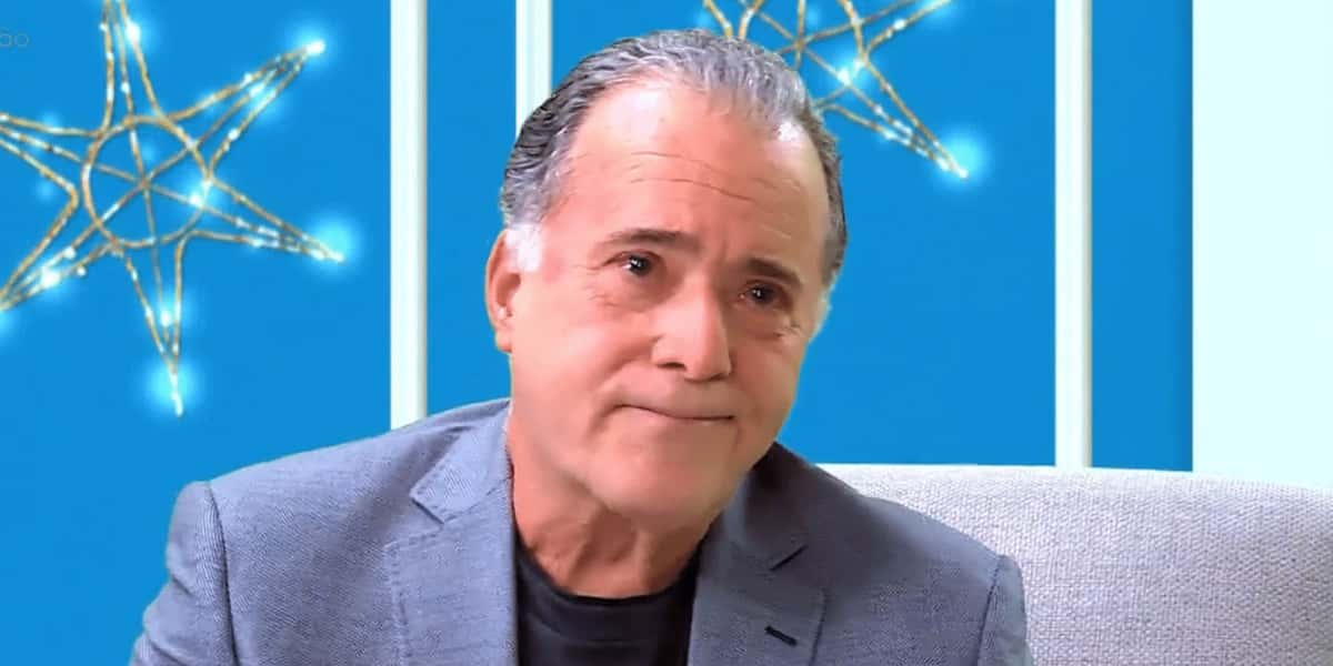 Tony Ramos se emocionou ao falar de Tarcísio Meira (Foto: Reprodução)