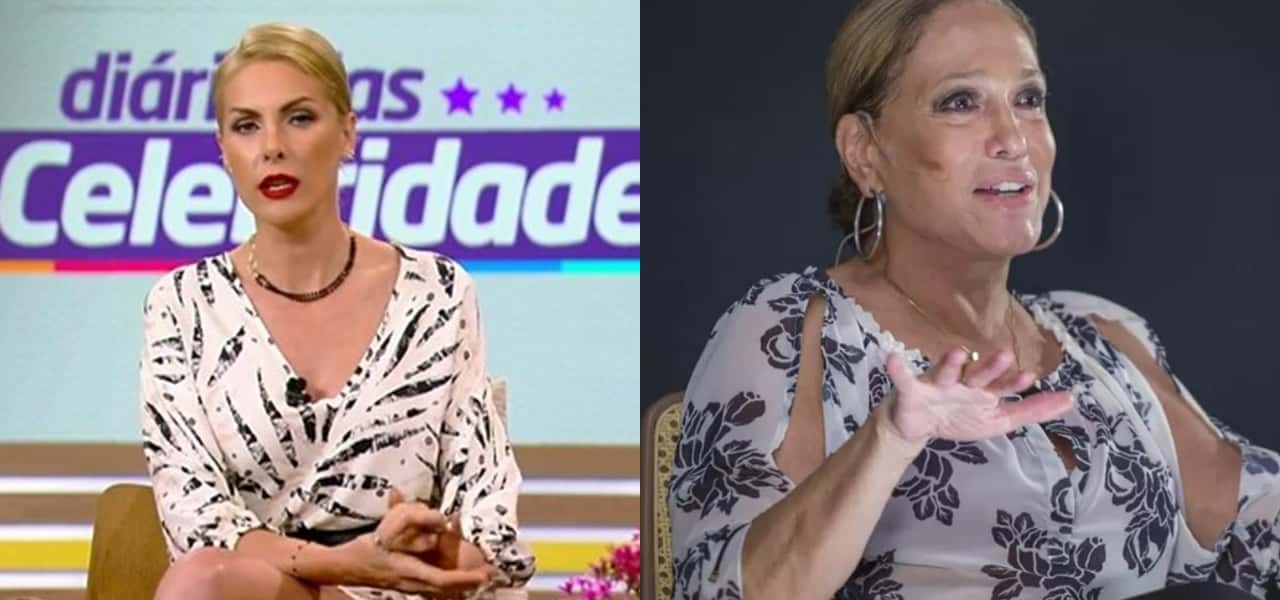Ana Hickmann falou sobre o estado de saúde de Susana Vieira no Hoje Em Dia- Foto: Montagem/TV Foco