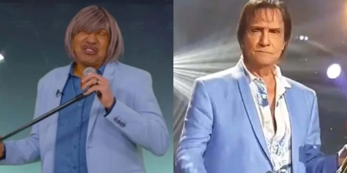 Tiririca e Roberto Carlos (Imagem: Montagem/TV Foco)
