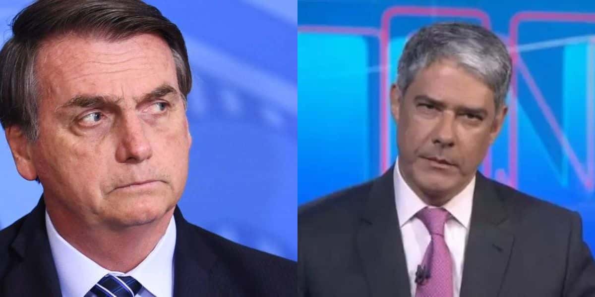 Bolsonaro causa reviravolta na Globo, não aceita regras e Bonner expulsa presidente de sabatina - Reprodução