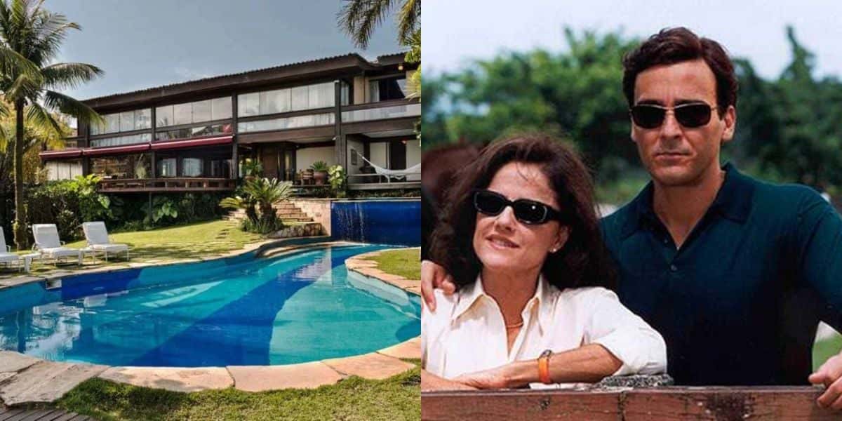 Mansão de Marieta Severo em Laços de Família está a venda