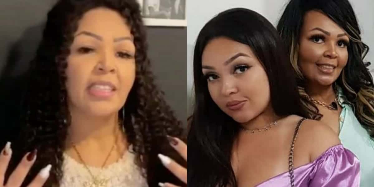 Kátia Cipriano, do Fat Family, atualiza estado de saúde da filha, Daiane (Foto: Reprodução)