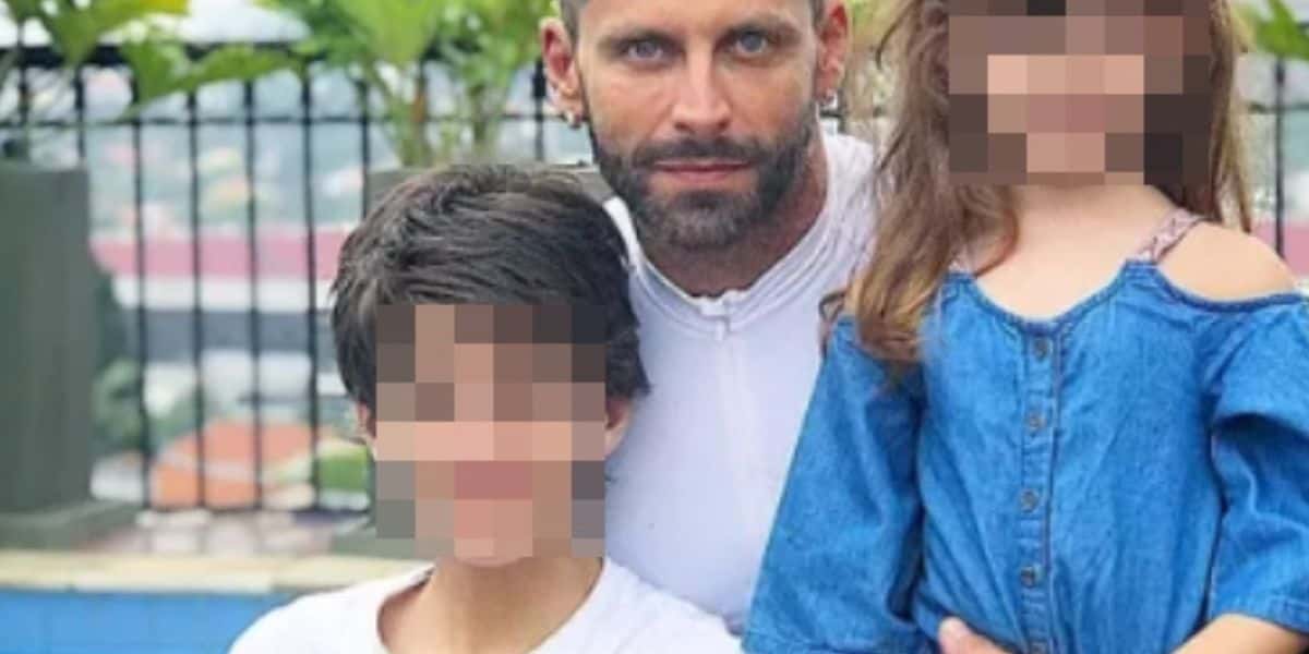 O filho e a filha do ator Henri Castelli são tão lindos que para muitos são os mais lindos do Brasil: “Chocado” (Foto: Reprodução)