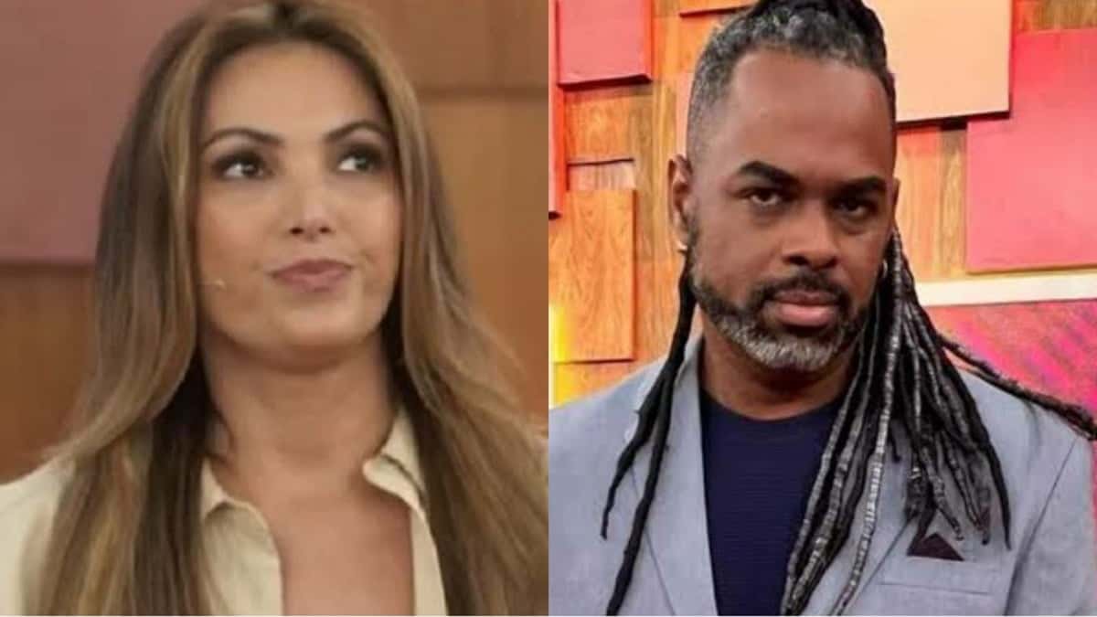 Patrícia Poeta e Manoel Soares tem notícia de rixa por jornalista (Reprodução/ Globo)