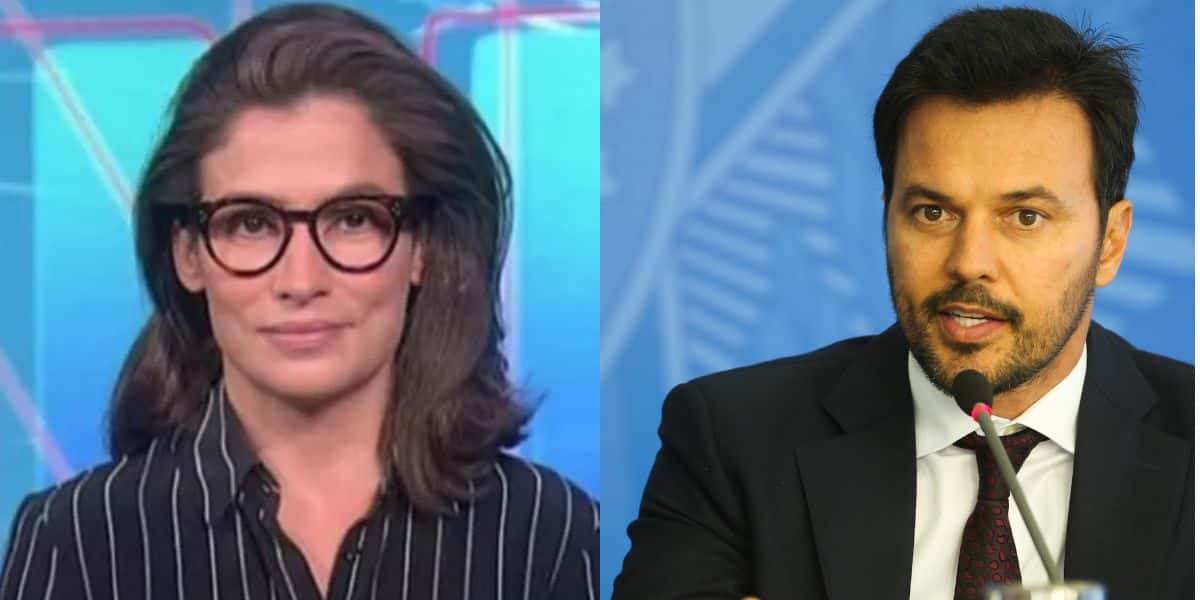 Renata Vasconcellos e Fábio Faria (Montagem: Reprodução Instagram/Valter Campanato/Agência Brasil)