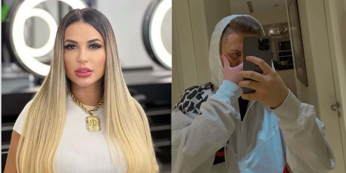 Deolane Bezerra se revoltou com atitude do filho (Reprodução: Montagem TV Foco)
