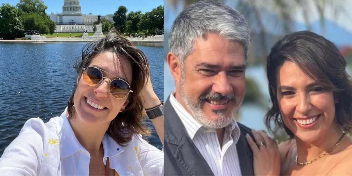 Esposa de William Bonner, Natasha Dantas, faz desabafo (Reprodução: Montagem TV Foco)