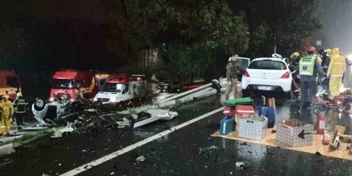 Apresentadora estava em um carro de aplicativo (Foto: Reprodução)