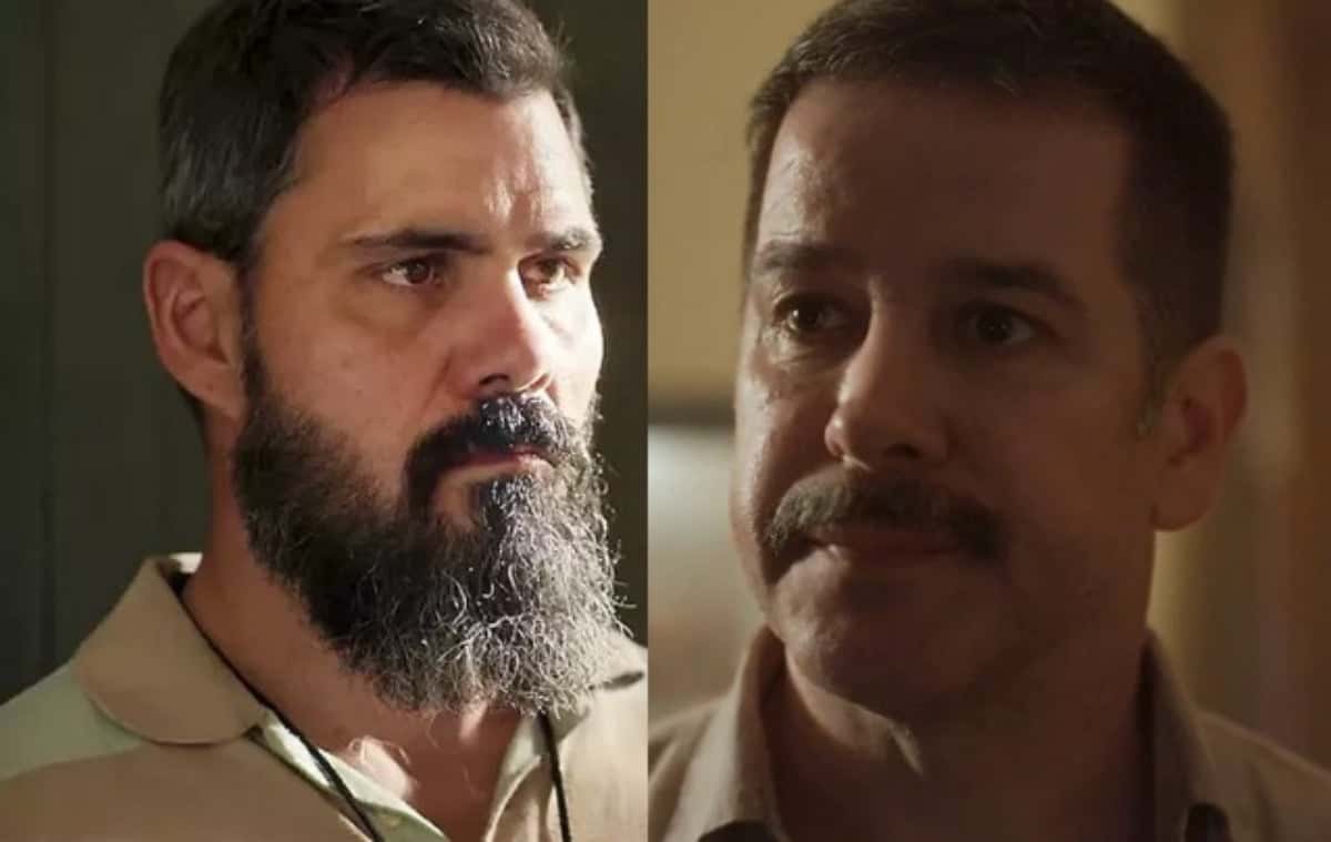 Reviravolta em Pantanal - Tenório (Murilo Benício) decide deixar Alcides (Juliano Cazarré) vivo por motivo chocante (Foto: Reprodução / Globo)