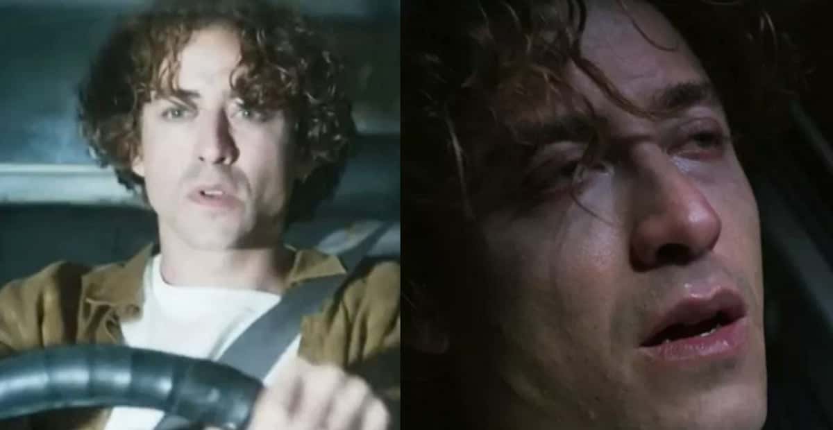 Jove (Jesuíta Barbosa) quase sofrerá um acidente em Pantanal (Foto: Reprodução / Globo)