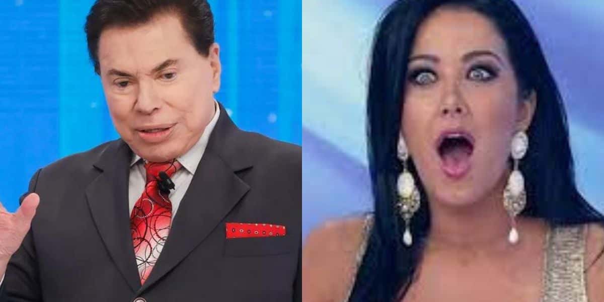Silvio Santos e Helen Ganzarolli (Reprodução)