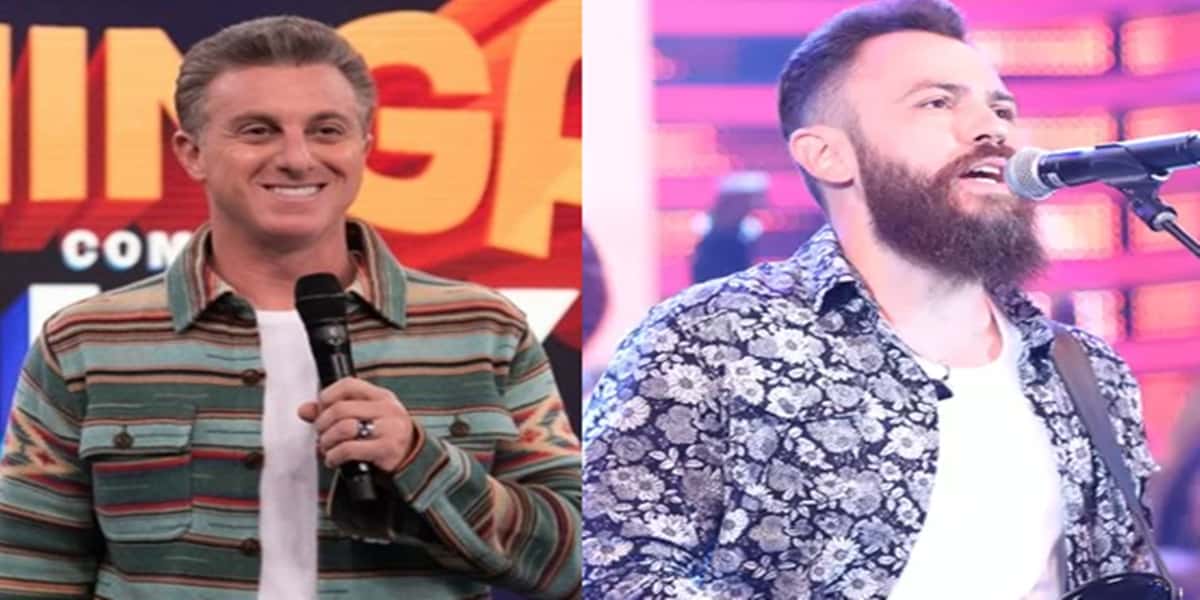 Jorge e Mateus participaram do "Domingão" (Foto: reprodução)