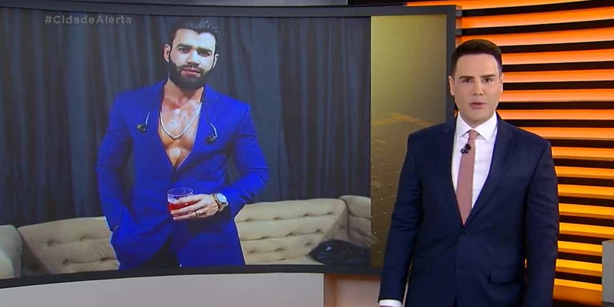 Luiz Bacci falou sobre teste de paternidade de Gusttavo Lima (Foto: Reprodução / Record)