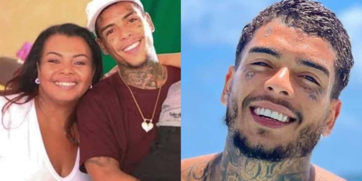 Mãe de MC Kevin surgiu em vídeo (Foto: Reprodução)